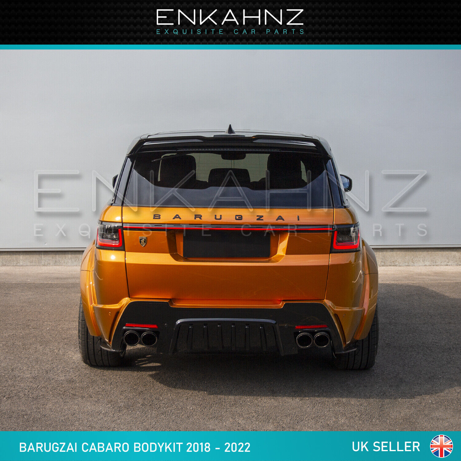Barugzai Cabaro II Wide Edition body kit for Land Rover Range